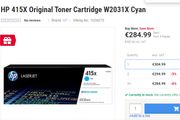 HP 415X Cyan Toners (W2031x)