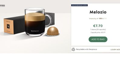 nespresso pods
