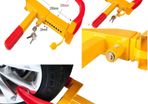 251012 Wheel Clamp Cars Trailer Caravan Security Anti Theft