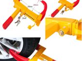 251012 Wheel Clamp Cars Trailer Caravan Security Anti Theft
