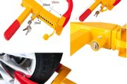 251012 Wheel Clamp Cars Trailer Caravan Security Anti Theft