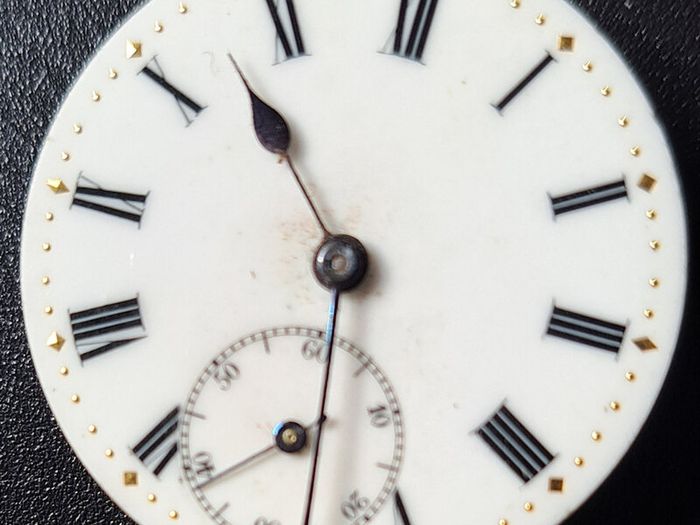 Antique Omega Fob Watch movement - running well