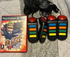 Buzz Buzzers and the Big Quiz PS2