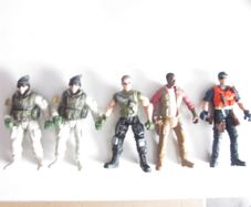 Chap Mei Action Figures X5