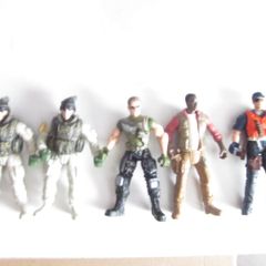 Chap Mei Action Figures X5