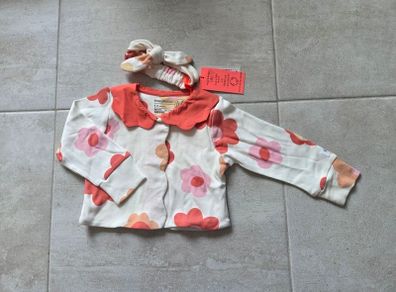 9-12m, With Tags Angel&Rocket Soft Jacket and Headband