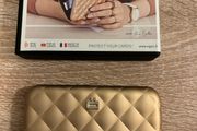 Brand New Ogon Rose Gold Aluminium Card Holder