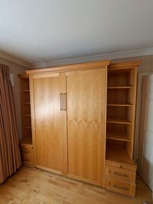 wardrobe foldout bed