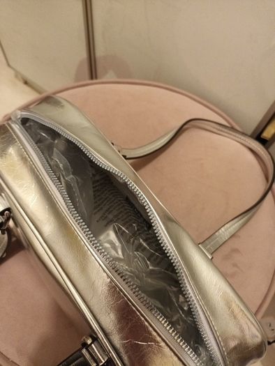 Brand new silver ladies handbag