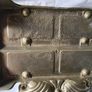 vintage collectable brass letter rack Image 4