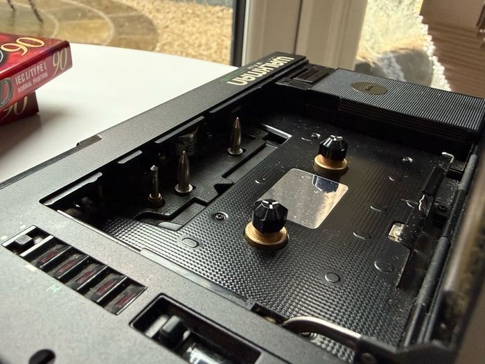 Sony WM-D6 Professional Stereo Cassette Recorder working