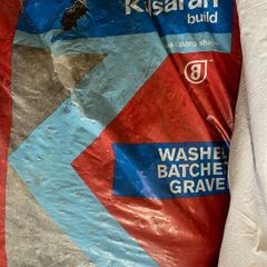 Washed batched gravel