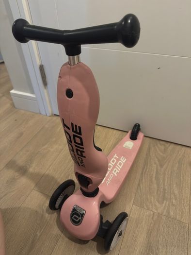 Balance bike and Scooter