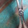 vintage silver plated scissor thongs Image 6