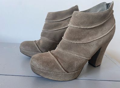 suede ankle boots