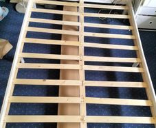 double bed frame ikea