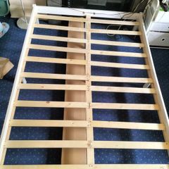 double bed frame ikea