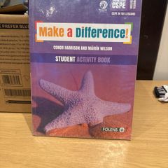 Make a difference CSPE Activity book