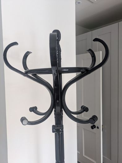 Bentwood coat stand black