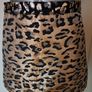 Top shop Petite shiny Metallic gold Animal print mini skirt size UK10 EU38 Perfect condition Postage included Image 5