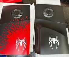 Spider man PS5 slim disc edition face plate accessory