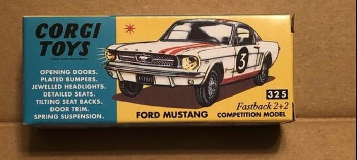 Corgi Toys 1/43 Ford Mustang fastback
