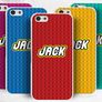 personalized name initial Lego cover case for iPhone Samsung Nokia HTC Sony Xperia Image 3