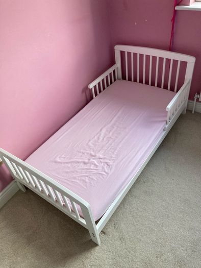 Child's bed with mattress