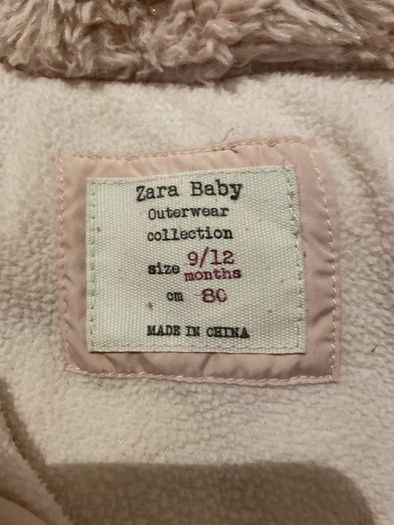 Zara baby jacket - 9-12 months