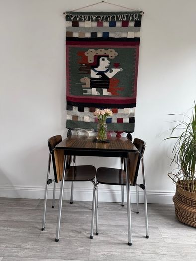 Mid Century Extendable Dining Table and Chairs