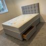 Divan Double & King Size Bed Frame With Mattress Image 9