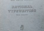 Vintage 1950 TypewriterManual