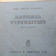 Vintage 1950 TypewriterManual