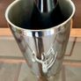 Mirror Polished Stainless Steel Double Walled Wine Cooler resembling the Wine Bottle Cooler Image 10
