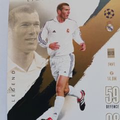 Football Card Bundle Zidane & Rafael Leao Limited Editions, Ramsdale Signature, Yaya Toure Legend + Special Cards