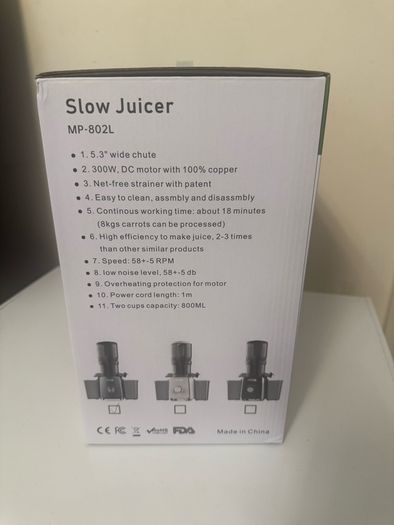 SPZTJK juicer blender