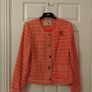 Tweed jacket ,peach. Size 12 Image 2