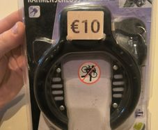 Frame Bike lock