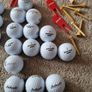 Golf Balls And Bag. Image 2