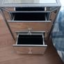 Mirrored bedside lockers Image 2
