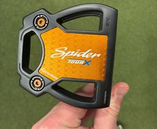 taylormade spider tour x putter 33 inch no cover