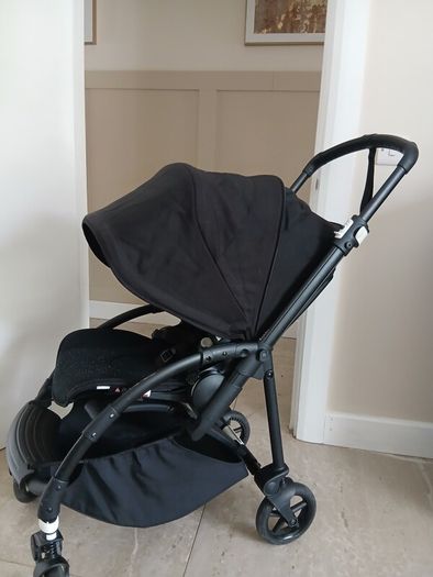 bugaboo bee 6 with new born bassinet cocoon and footmuff