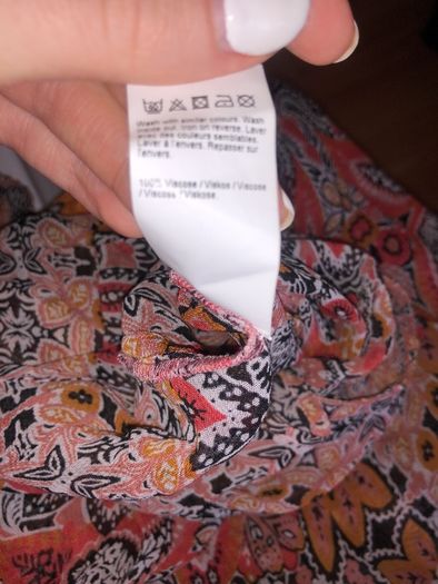River island summer viscose top