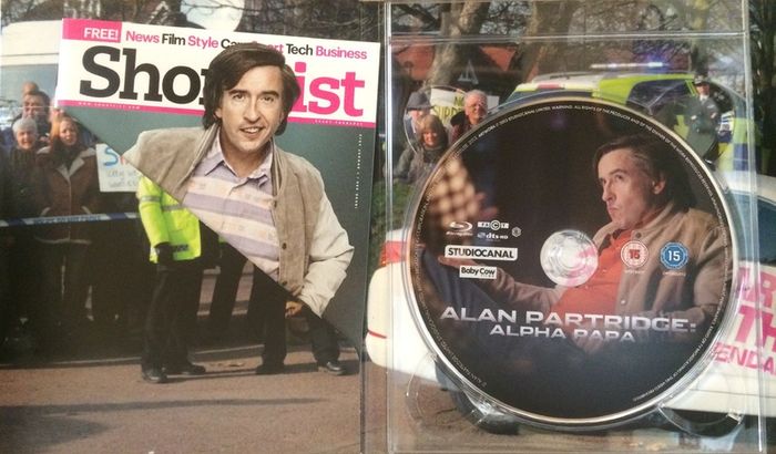 Alan Partidge: Alpha Papa (Colossal Collector's Collection Boxset) Steve Coogan & Colm Meaney [Blu-ray + DVD Movie & CD Soundtrack]