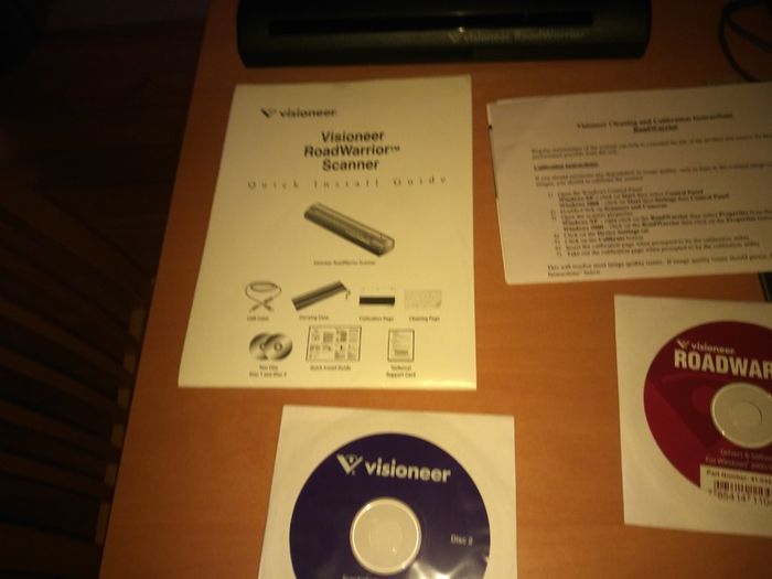 Visioneer Road Warrior Scanner