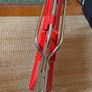Vintage Red Elisse Italian Folding Serving Trolley (Casaconfort) 1980s Image 4
