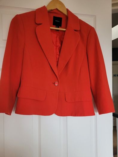 Tailored blazer suit jacket