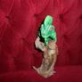 Wooden Hand Carved Chameleon Lizard (1980's) Image 2