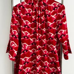 Red pattern Closet mini dress