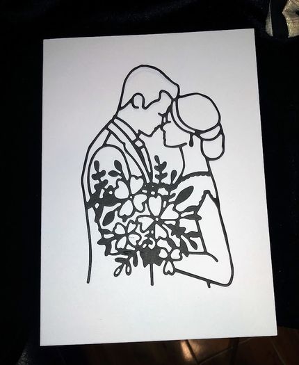 Wedding/Anniversary/Engagement Custom Greeting card